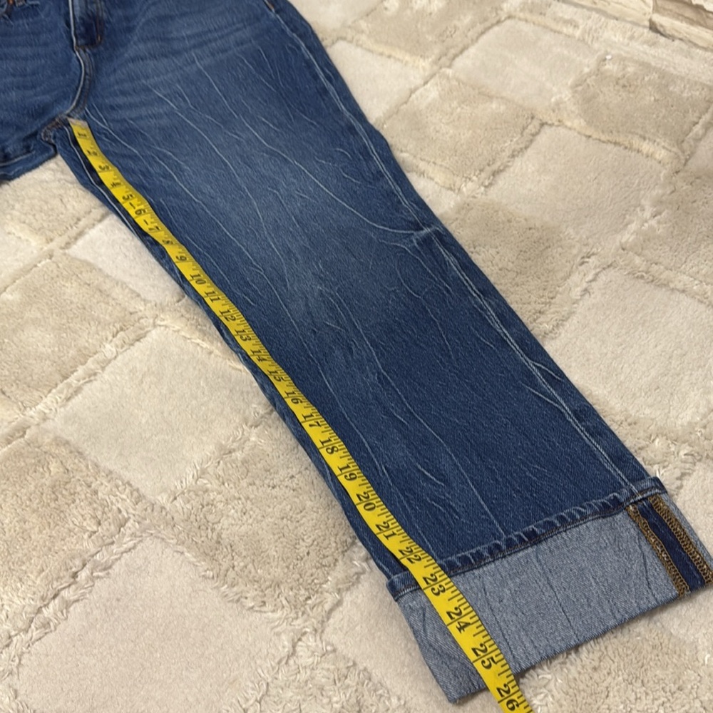 LOFT 30/10 Women's The Straight Blue Jeans - Picture 7 of 11